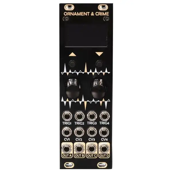 Discount π After Later Audio UO_C Micro Ornament & Crime Module - Black And Gold π 1 Discount π After Later Audio UO_C Micro Ornament & Crime Module - Black And Gold π