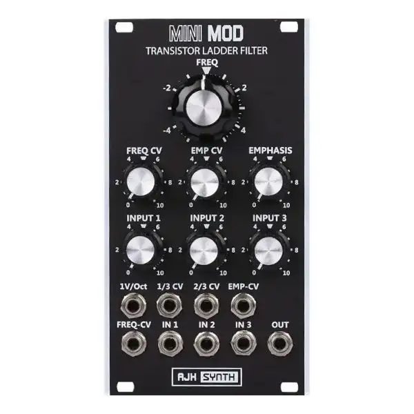 Outlet ๐ AJH Synth MiniMod VCF Black ๐ 1 Outlet ๐ AJH Synth MiniMod VCF Black ๐