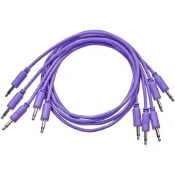 Brand new 🎁 Black Market 20" 3.5mm Patch Cable 5-Pack - Violet 🔔