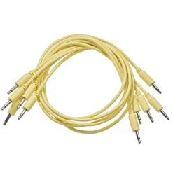 Promo 🧨 Black Market 60" 3.5mm Patch Cable 5-Pack - Yellow ❤️