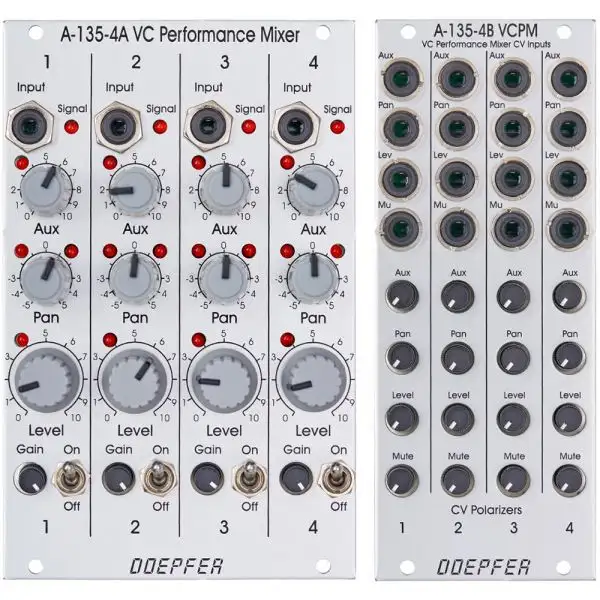 Budget ๐ฅฐ Doepfer A-135-4A/B VC Performance Mixer (A+B) ๐ 1 Budget ๐ฅฐ Doepfer A-135-4A/B VC Performance Mixer (A+B) ๐