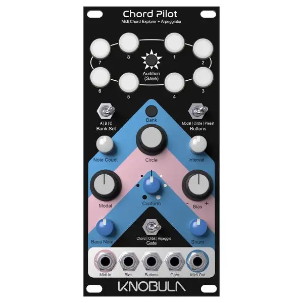 Best reviews of ๐ Knobula Chord Pilot MIDI Chord Generator Module โ๏ธ 1 Best reviews of ๐ Knobula Chord Pilot MIDI Chord Generator Module โ๏ธ