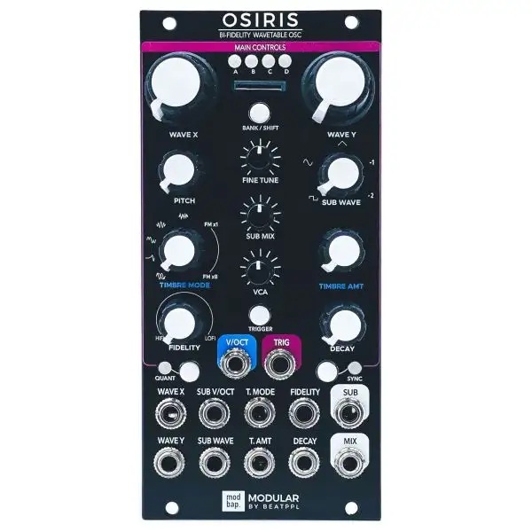 Best deal ๐ Modbap Modular Osiris Bi-Fidelity Wavetable Oscillator Module ๐ฅ 1 Best deal ๐ Modbap Modular Osiris Bi-Fidelity Wavetable Oscillator Module ๐ฅ
