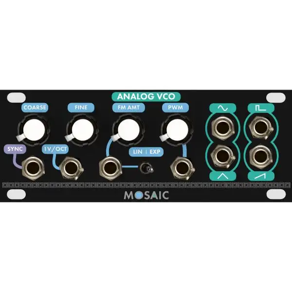 Best Pirce 👍 Mosaic Analog VCO 1U Eurorack Module - Black 🛒 1 Best Pirce 👍 Mosaic Analog VCO 1U Eurorack Module - Black 🛒