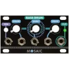 Flash Sale ⭐ Mosaic Bass Drum 1U Eurorack Module - Black 🔥