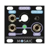 Promo 🎉 Mosaic Clock 1U Eurorack Module - Black ⭐