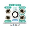 Best deal 🔥 Mosaic Line Output 1U Eurorack Module - White 🔔