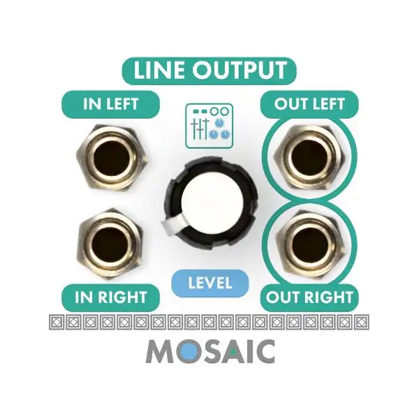 Best deal ๐ฅ Mosaic Line Output 1U Eurorack Module - White ๐ 1 Best deal ๐ฅ Mosaic Line Output 1U Eurorack Module - White ๐