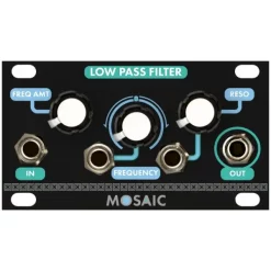 Cheap 👍 Mosaic Low Pass Filter 1U Eurorack Module - Black 🔔