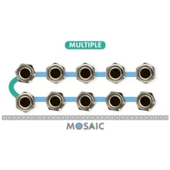 Deals 🎁 Mosaic Multiple 1U Eurorack Module - White 🎁