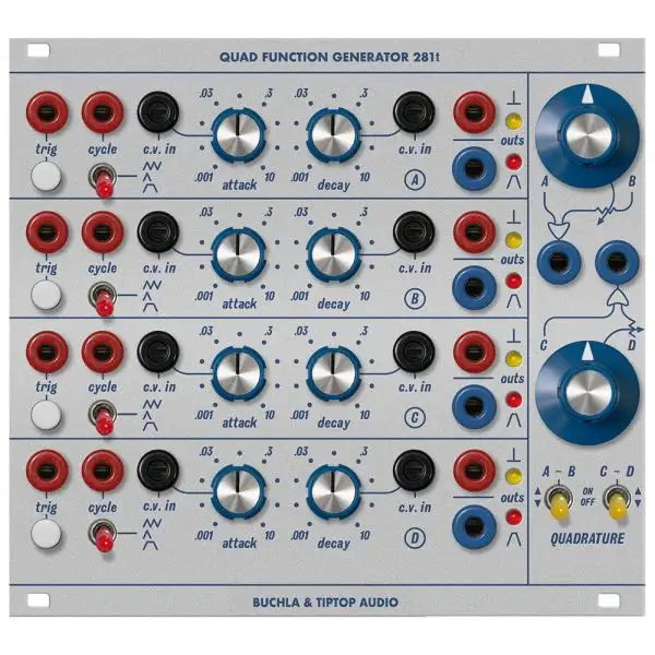 Budget π Tiptop Audio Buchla Model 281t Quad Function Generator Module π€© 1 Budget π Tiptop Audio Buchla Model 281t Quad Function Generator Module π€©