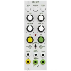 Flash Sale 👍 Tiptop Audio ECHOZ Time Delay Effect Module - White 🤩