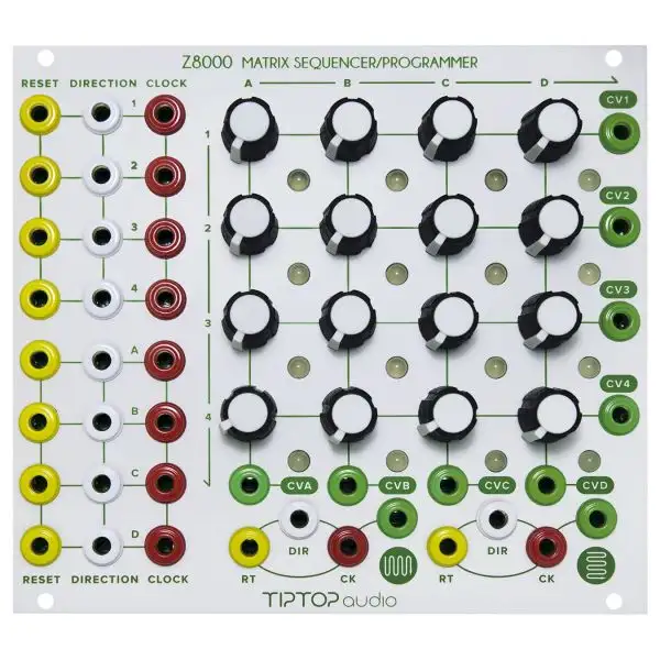 Budget 𧨠Tiptop Z8000 Matrix CV Sequencer β 1 Budget 𧨠Tiptop Z8000 Matrix CV Sequencer β