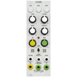 Outlet 🧨 Tiptop Audio ZVERB Reverb Effect Collection Module - White 🥰